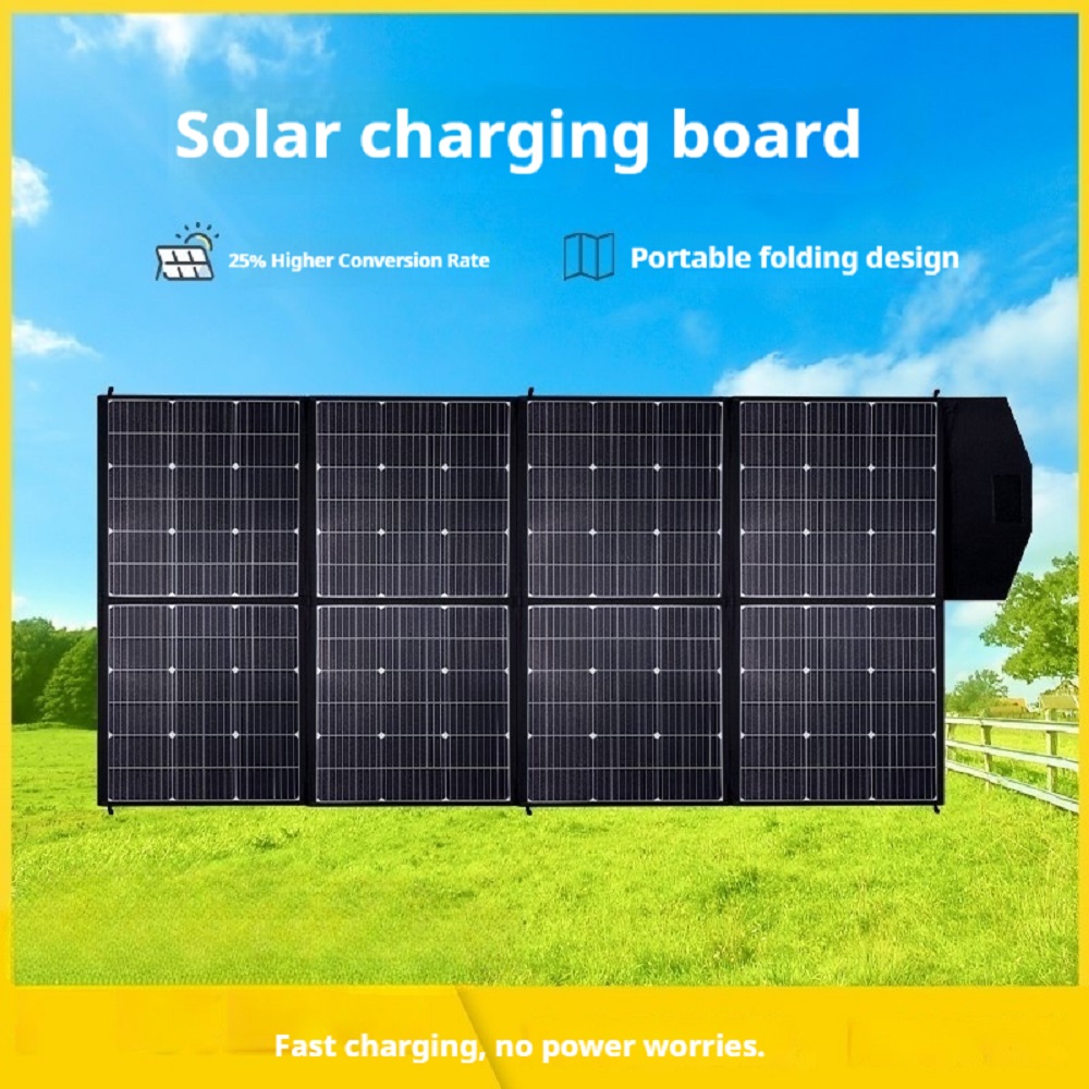 18V 500W ポータブルソーラーパネル 折りたたみ式ソー - Solar Charger Panel Foldable のレビューと価格