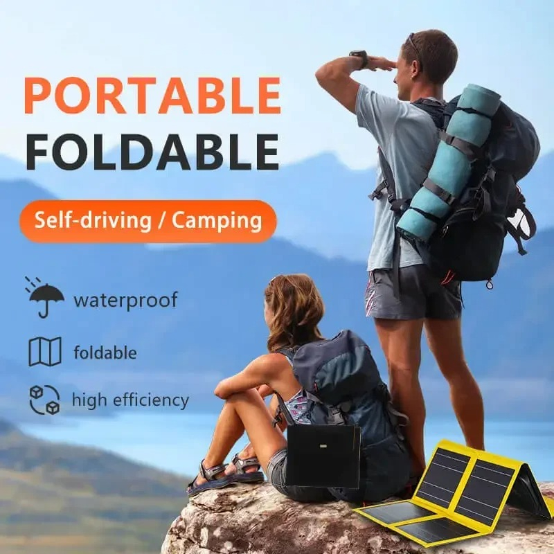 折りたたみ式パネル携帯電話 ポータブルパネル充電器 折りたた - Solar Charger Panel Foldable のレビューと価格