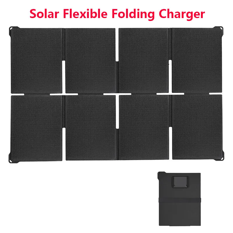 高効率80W/45Wポータブル折りたたみ式ソーラーチャージャ - Solar Charger Panel Foldable のレビューと価格