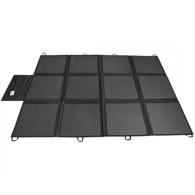 ポータブルソーラーパネル充電器 キャンプ用ソーラーブランケッ - Solar Charger Panel Foldable のレビューと価格